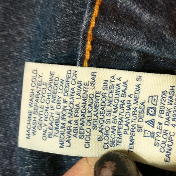 Faded Glory Jeans Size 7R - Picture 4 of 5